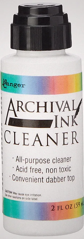 Archival Ink Cleaner 2oz – Fast-Drying, Safe for All Ink Types