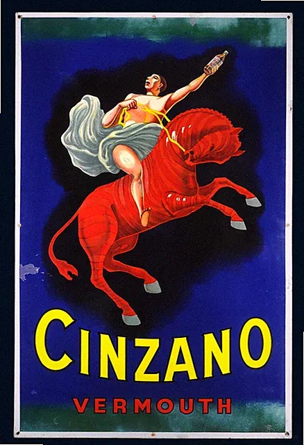 Cinzano Vermouth : Leonetto Capiello : Archival Quality Art Print