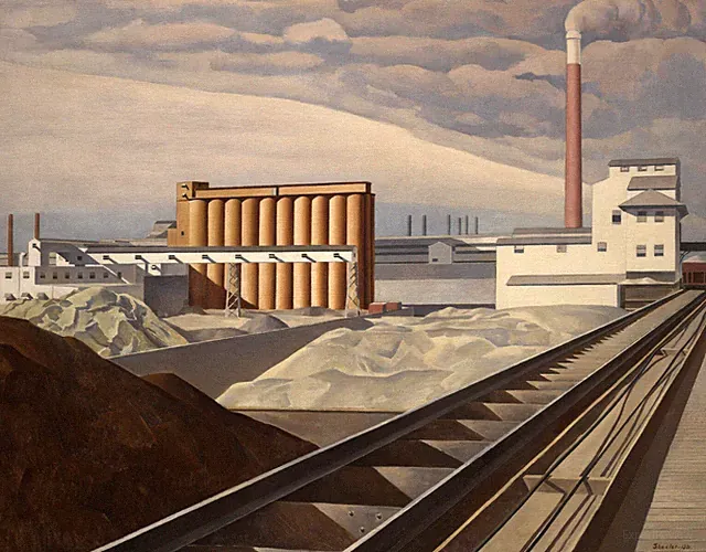 Classic Landscape : Charles Sheeler : 1931 : Archival Quality Art Print