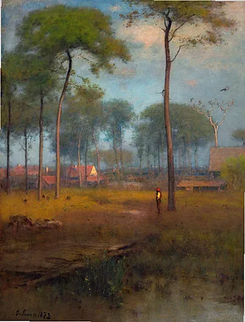 George Inness : Early Morning, Tarpon Springs : Archival Quality Art Print