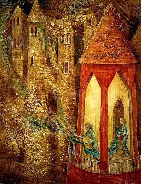 La Tarea : Remedios Varo : Archival Quality Art Print