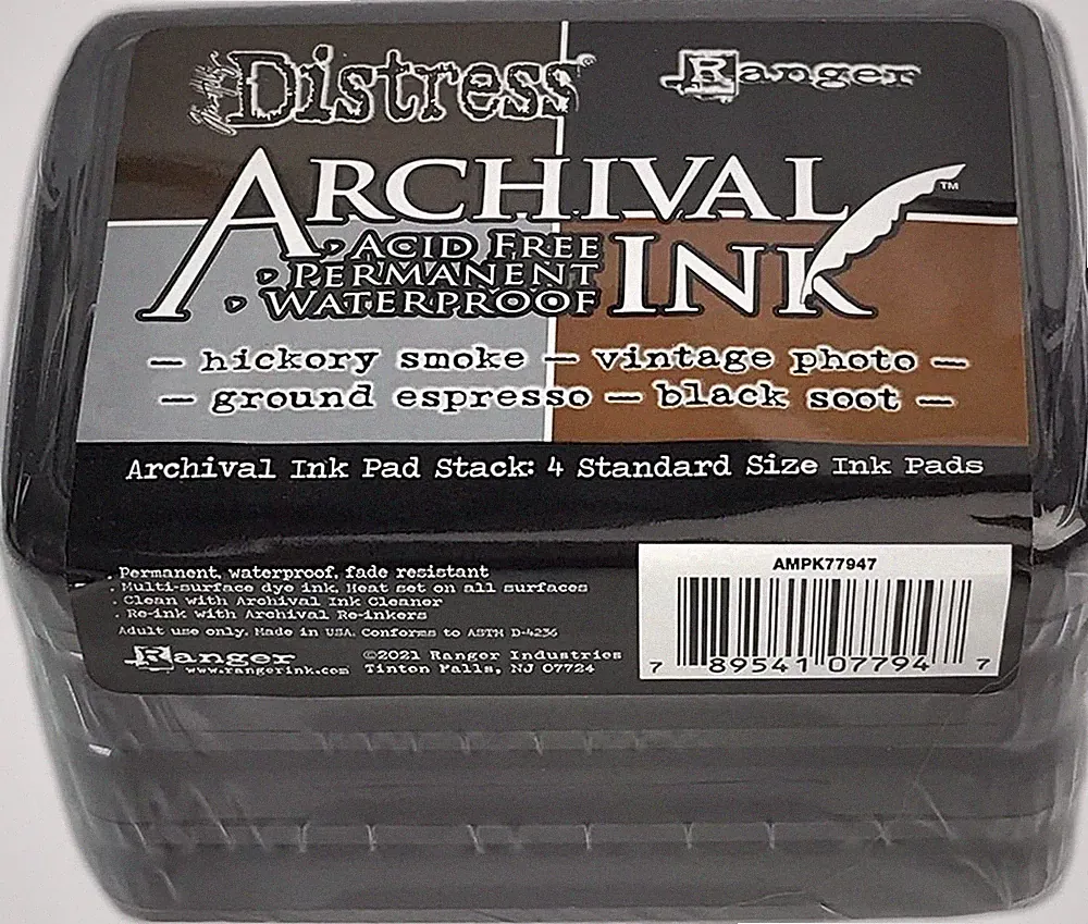 Tim Holtz - Basics ARCHIVAL Ink KIT (AMPK77947)