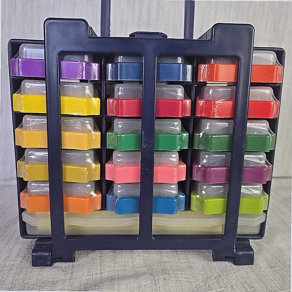 Whispers Stamp Pad Set Archival Dye Based Ink Pads Set Of 30 Pads